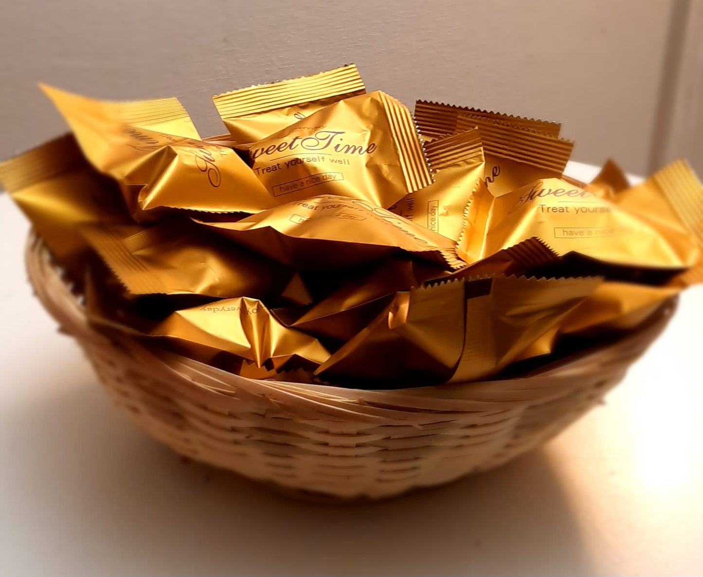 Baklava Bamboo Basket 25 pcs